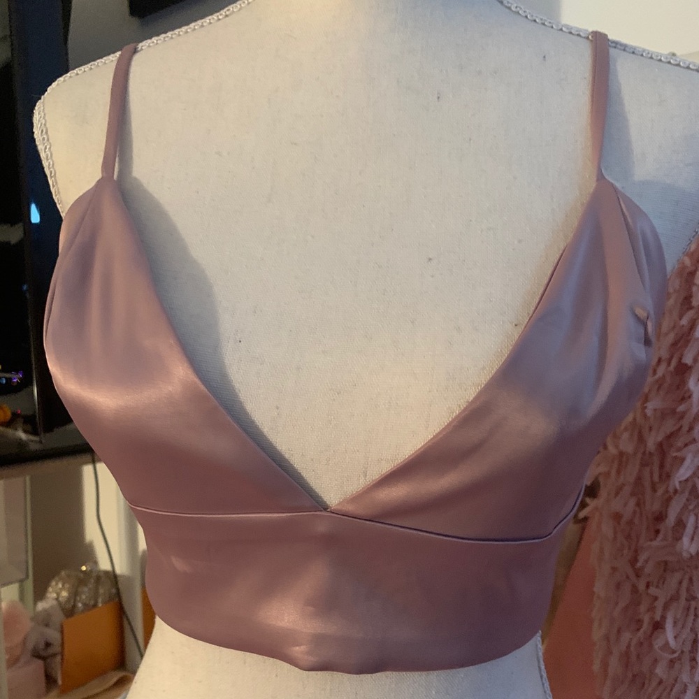 Satin top